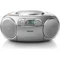Produktbild: Philips AZ127 silber Radiorekorder mit CD-Spieler und Kassettendeck #1906983