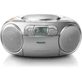 Produktbild: Philips AZ127 silber Radiorekorder mit CD-Spieler und Kassettendeck #1907470