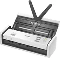 Produktbild: Brother ADS-1300, 215,9 x 355,6 mm, 600 x 600 DPI, 1200 x 1200 DPI, 7 Seiten pro Minute, ADF-Scanner, Weiß
