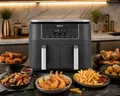 Produktbild: B-WARE Ninja DZ300EU Doppel-Heißluftfritteuse Wie Neu Zustand