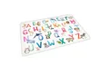 Produktbild: nikima Platzset Stabiles Vinyl Tischset - Tier ABC Aquarell Kinder Platzset abwaschbar, (1-St)