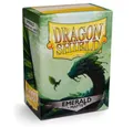 Produktbild: Dragon Shield Sammelkarte Dragon Shield Kartenhüllen 63 x 88mm Matte Sleeves Emerald (100)
