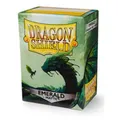 Produktbild: Dragon Shield Matte Sleeves Standard Size Emerald - 100 Kartenhüllen