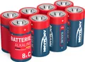 Produktbild: ANSMANN Batterie Baby C (LR14), 8 Stück 1,5V - langlebig & auslaufsicher