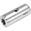 Produktbild: Festo Steel 2 way Pinch Valve, NO, 15mm, G1/2 (VZQA-C-M22U-15-GG-V4V4E-4)