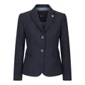 Produktbild: Infinity Leather Marineblauer, taillierter Tweed-Blazer für Damen