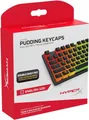 Produktbild: HyperX Pudding Keycaps – Vollständiger Tastensatz – PBT – {Schwarz} – English (US) Layout – 104 Key, Hintergrundbeleuchtet, OEM Profil