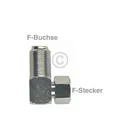 Produktbild: F-Winkelstück Stecker/Buchse