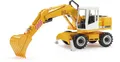 Produktbild: Bruder Spielfahrzeug Baustelle Bagger Liebherr Schaufelbagger 02426