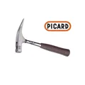 Produktbild: Picard Magnet Latthammer 298, geraut 600 mm mit Stahlrohrstiel, brauner Griff
