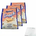 Produktbild: Manner Snack Minis Milch Haselnuss Schnitten 3er Pack (3x300g Packung) + usy Blo