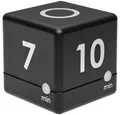 Produktbild: TFA Dostmann Eieruhr TFA Dostmann Timer Cube Timer Schwarz digital