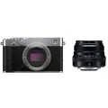 Produktbild: Fujifilm X-E5 + XF 35mm f/2,0 R WR  silber