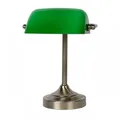 Produktbild: Lucide Schreibtischlampe Banker mit grnem Glas, E14 [ - ]