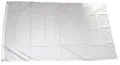 Produktbild: Fahne/Flagge Weiß zum Bemalen NEU 60 x 90 cm Fahnen