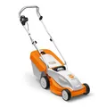 Produktbild: Stihl RME 235 1,2 kW, 13 kg Leichter elektrischer Rasenmäher mit 33 cm Schnittbreite Mit 30 Liter Gras-Kollektion, mit Füllstandsanzeige