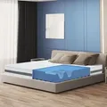 Produktbild: The White Stone - Orthopädische Matratze 100 X 160 Aus Antibakteriellem Memory Höhe 20 Cm 3d Air Hypoallergener Faserstoff 7 Differenzierte Zonen