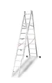 Produktbild: Mehrzweckleiter Alu Allzweckleiter Vielzweckleiter 207-- euroline - Girse