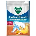 Produktbild: Wick Icetea Pfirsich Bonbons ohne Zucker
