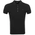 Produktbild: Mens Diesel T-Heal Polo Shirt in Black.