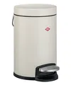 Produktbild: WESCO Kosmetikeimer 113 SAND MATT mit 3 Liter Abfallvolumen und Fußtritt / Ba...