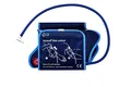 Produktbild: Veroval Secure fit-Manschette für Veroval duo control Oberarm-Blutdruckmessgerät, Größe Medium, blau