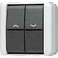 Produktbild: Jung 839VW Jalousietaster, 1-polig (1 Antrieb), IP 44, WG 800