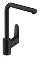 Produktbild: Hansgrohe Focus M41 Einhebel-Küchenmischer 280 1jet - Mattschwarz - 31817670