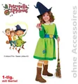 Produktbild: Fasching Halloween Kleid Hexe Petronella Apfelmus Grün 116