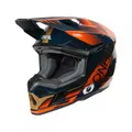 Produktbild: ONeal 3SRS Haze Motocross Enduro MTB Helm blau/orange/goldfarben 2026 XS (53-54cm) Unisex