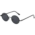 Produktbild: BEZLIT Damen Sonnenbrille Runde Form Herren 30506 (Schwarz Schwarz)