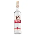 Produktbild: Ouzo 12 - Premium Spirituose aus Griechenland (1x0,7l) – aromatisch & unverwechselbar - Original Ouzo