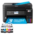 Produktbild: Epson EcoTank ET-3850 A4-Multifunktions-Wi-Fi-Tintentankdrucker, mit einem im Lieferumfang enthaltenen Vorrat an Tinten bis zu 3 Jahren