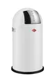 Produktbild: WESCO Abfallsammler 175831-74 PUSHBOY in WEISS MATT mit 50 Liter Volumen und ...