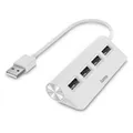 Produktbild: Hama Hub USB 2.0 Multiport, 4-fach USB-A Splitter Verteiler 480 Mbit/s Weiß