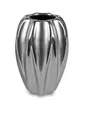 Produktbild: Formano 1 Stück Vase 15cm Matt/Silber aus Keramik - Dekoration für EIN schönes Zuhause
