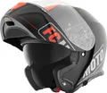 Produktbild: FC-Moto Novo Straight Klapphelm, schwarz/orange, XS (53/54)