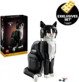 Produktbild: LEGO® Schwarz-weiße Katze (21349), LEGO Ideas Konstruktionsspielsteine, (1710 St), Exklusives Set, Made in Europe