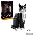 Produktbild: LEGO Ideas 21349 Schwarz-weiße Katze 21349