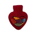 Produktbild: Hugo Frosch Wärmflasche Herz 1.0 L Strickbezug Pon Pon