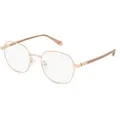 Produktbild: Polaroid PLD D474/G Unisex-Brille inkl. Gläser Vollrand Geometrisch Metall-Gestell 50/19/145, gold