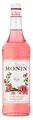 Produktbild: Monin Sirup Rose (1 x 1,0l) - für Cocktails und Desserts - blumiger Geschmack aus Rosenblüten - für Cocktails, Desserts und Limonaden - natürliche Zutaten