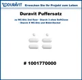Produktbild: DURAVIT Puffersatz für WC-Sitz 2nd floor, Starck 3 mit SoftClose, Starck X 10017