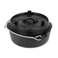 Produktbild: Petromax Feuertopf Dutch Oven Gusseisen Topf - 2,3 - 14,7 Liter OHNE Füße