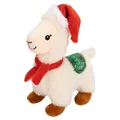 Produktbild: Beeztees Hundespielzeug Xmas Plüsch Lama 29x20x11 cm ohne Squeaker Weiß