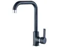 Produktbild: KOLMAN Küchenarmatur LENA Wasserhahn Mischbatterie für Küche in Schwarz