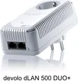 Produktbild: Devolo dLAN 500 DUO+ plus Powerline Netzwerk Steckdose PowerLAN Adapter Extender