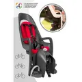 Produktbild: Hamax CARESS Fahrradkindersitz + Gepäckträgeradapter, Farbe: Grey / Red
