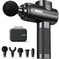 Produktbild: Massagepistole, RENPHO Massage Gun bis zu 3200U/min Massage Gun Massagegerät mit USB C Ladeanschluss zur Linderung von Muskelentspannung, Bestes Weihnachtsgeschenke Massage Pistole, Schwarz