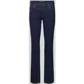 Produktbild: Tom Tailor Straight Fit Jeans aus Baumwoll-Mix Modell 'LIVA STRAIGHT' in Dunkelblau, Größe 31/30